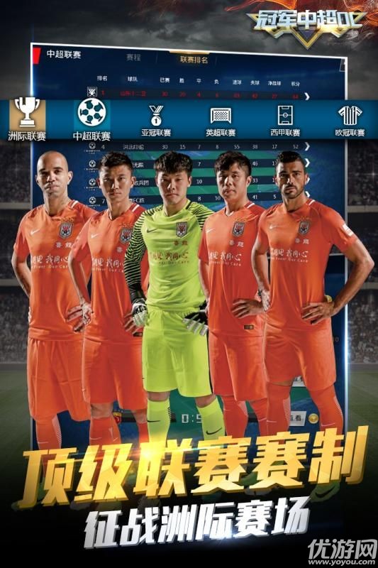 冠軍中超OL九游版截圖欣賞