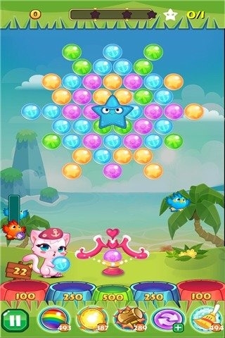 泡泡喵海底歷險ios版截圖欣賞