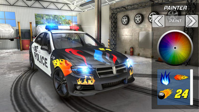 警车改装拉力赛新版本下载游戏截图