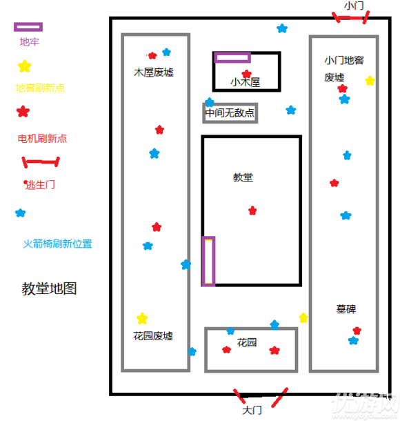 第五人格狂欢之椅有多少个 第五人格狂欢之椅分布图介绍