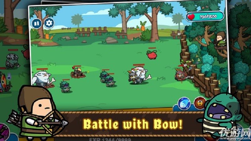 弓形防御BowDefence手游截圖欣賞