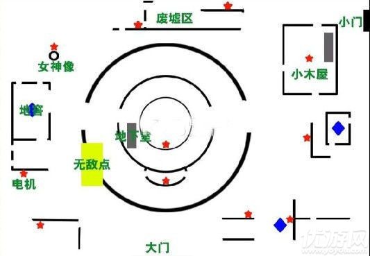 第五人格圣心医院密码机位置在哪 第五人格圣心医院地图详细分布图介绍