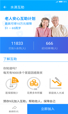 水滴互助截圖欣賞