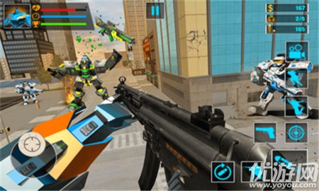 机器人FPS射击游戏截图