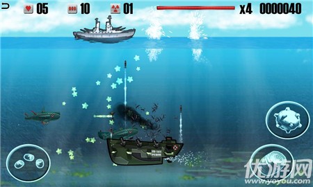 战舰VS潜艇截图欣赏