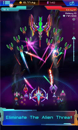 虛空騎兵科幻戰(zhàn)機破解版