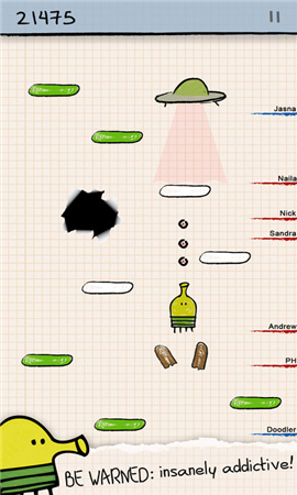 DoodleJump截圖欣賞
