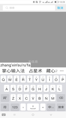 掌心輸入法