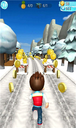 雪地奔跑截圖欣賞