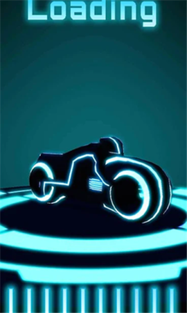 霓虹自行车赛无限钻石版游戏截图