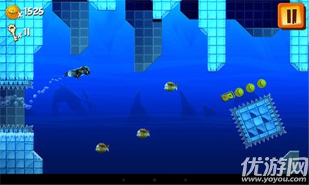 企鵝大冒險(xiǎn)(Super Penguin Run)截圖欣賞