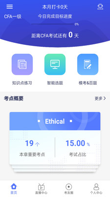 CFA金融題庫