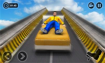 抖音高空輪椅(Impossible Wheel Race on Mega Ramp)