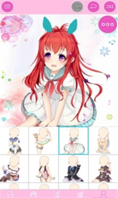 抖音洛麗塔換裝截圖欣賞