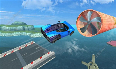 巨型坡道賽車不可能的賽道3D截圖欣賞