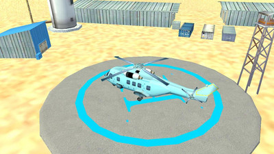 遥控飞行直升机模拟器游戏截图