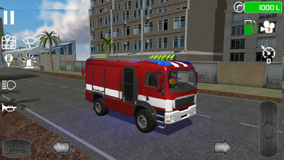 城市消防车游戏截图