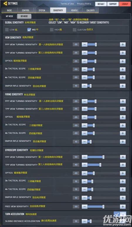 使命召喚手游國(guó)際服界面中文對(duì)照表一覽