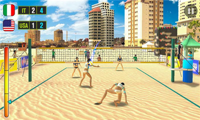 沙滩排球世界冠军游戏截图