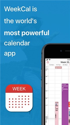 WeekCal截圖欣賞