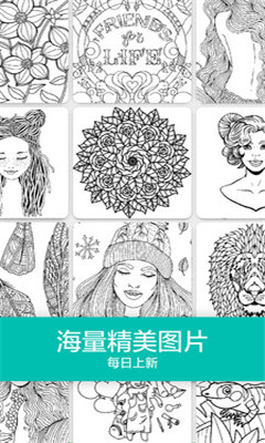 數(shù)字填色秘密花園
