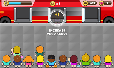 擠公交