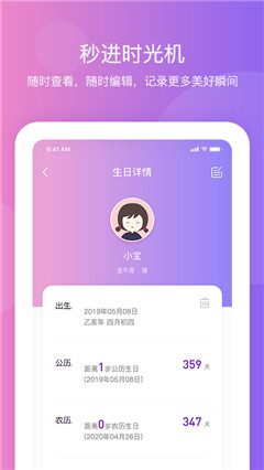 紀念日提醒