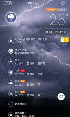 中國天氣