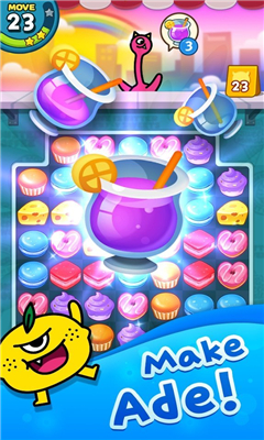 甜蜜怪獸(Match3PuzzleSweetMonster)截圖欣賞