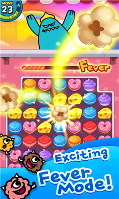 甜蜜怪獸(Match3PuzzleSweetMonster)截圖欣賞