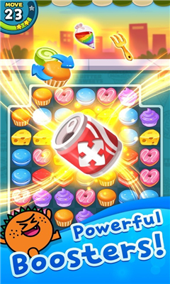 甜蜜怪獸(Match3PuzzleSweetMonster)截圖欣賞