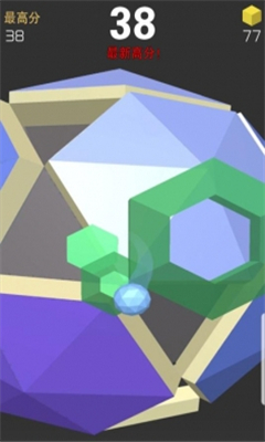 球球六邊形3D截圖欣賞