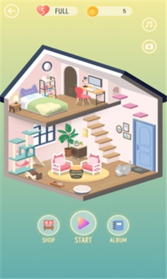 貓咪小屋找不同(Find The Differences A Cat House)