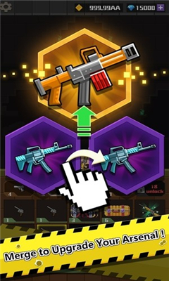 槍支合成大作戰(zhàn)(Idle Gun Merge)截圖欣賞