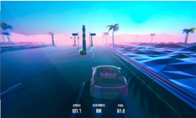 公路賽車3D自由駕駛