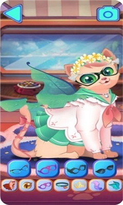 化妆女王猫(Little Cat Makeover)游戏截图