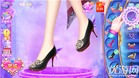 叶罗丽公主水晶鞋破解版游戏截图