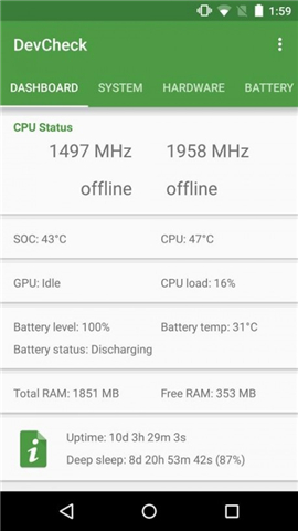 DevCheck高級版截圖欣賞