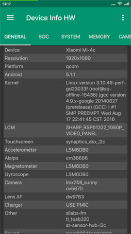 Device Info HW+截圖欣賞