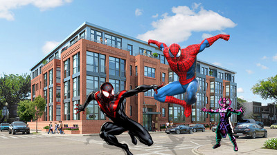 蜘蛛侠城市保卫游戏截图