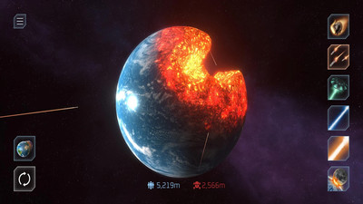 行星粉碎模擬器