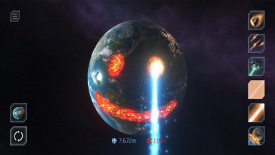 行星粉碎模擬器