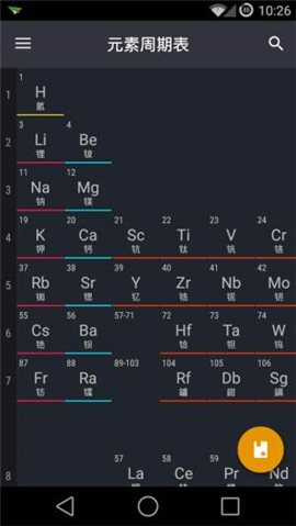 元素周期表專業(yè)版截圖欣賞