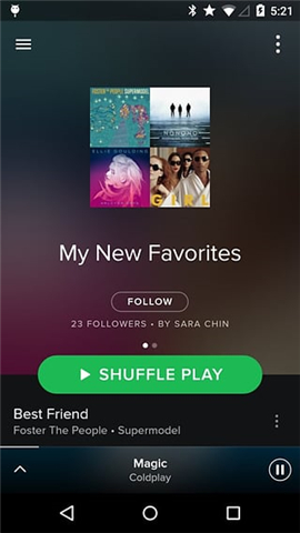 Spotify中文版截圖欣賞