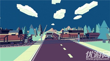 復(fù)古鐵路口
