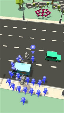 人類過馬路