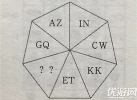 犯罪大师仔细观察下列图片填哪两个字母能完成谜题答案