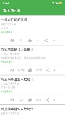 我的時間線