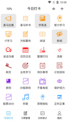 習(xí)慣評分截圖欣賞