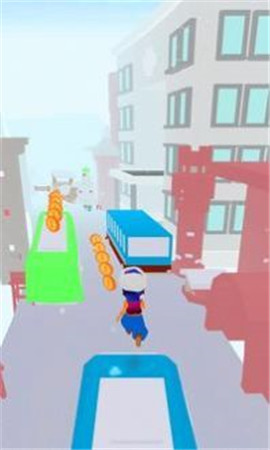 雪賽跑者截圖欣賞